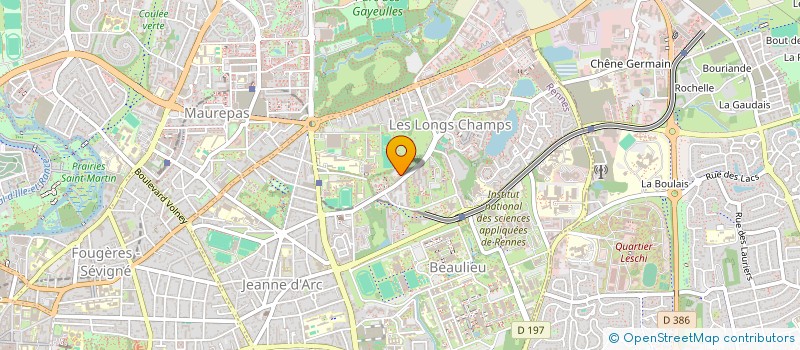 localisation de l'entreprise MONSIEUR FLORIAN BESNARD  RENNES