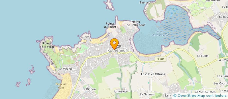 localisation de l'entreprise MONSIEUR FLORIAN BEYRIS  SAINT-MALO
