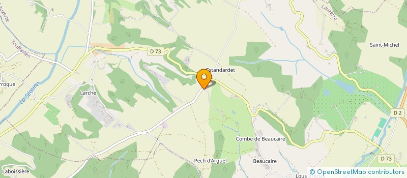 localisation de l'entreprise MONSIEUR FLORIAN BEZY à LAUZERTE