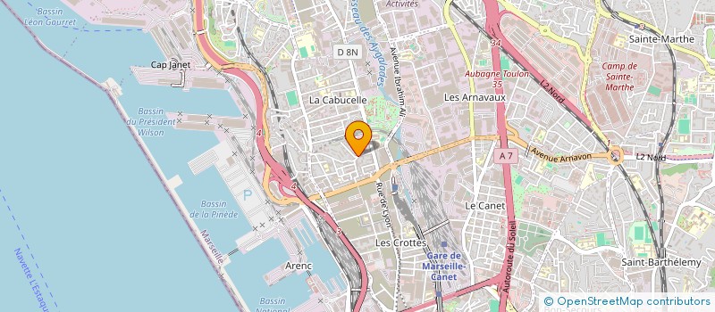 localisation de l'entreprise MONSIEUR FLORIAN BIDAULT à MARSEILLE
