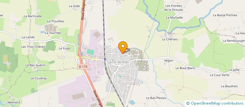 localisation de l'entreprise MONSIEUR FLORIAN BIGOT  SAINT-ARMEL