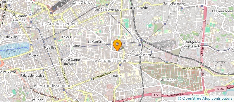 localisation de l'entreprise MONSIEUR FLORIAN BINET à MARSEILLE