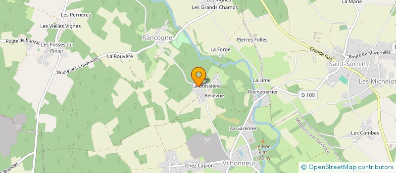 localisation de l'entreprise MONSIEUR FLORIAN BIOTTEAU  MOULINS-SUR-TARDOIRE