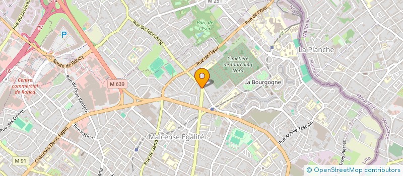 localisation de l'entreprise MONSIEUR FLORIAN BISBROUCK  TOURCOING