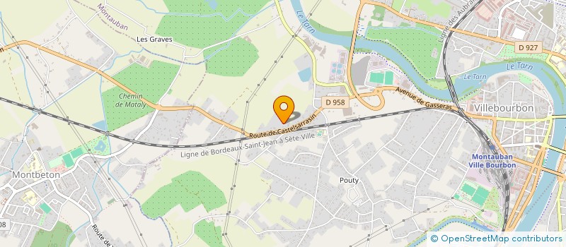 localisation de l'entreprise MONSIEUR FLORIAN BLANC  MONTAUBAN