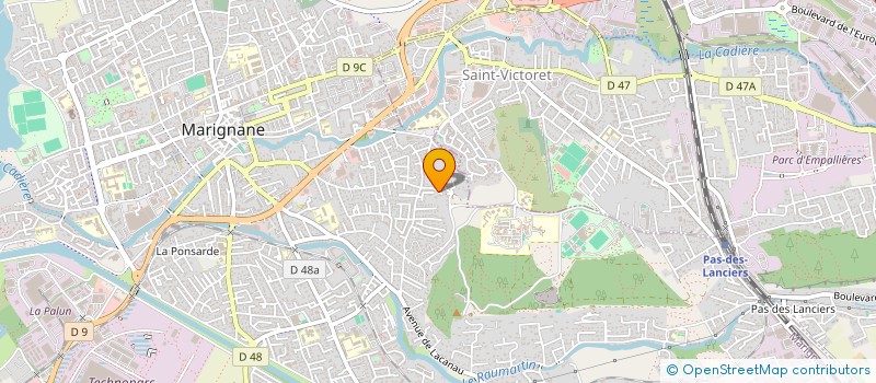 localisation de l'entreprise MONSIEUR FLORIAN BLANC  MARIGNANE