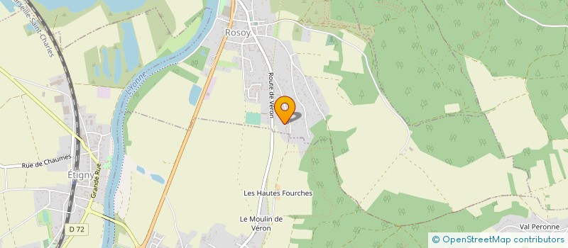 localisation de l'entreprise MONSIEUR FLORIAN BLANDIN à ROSOY