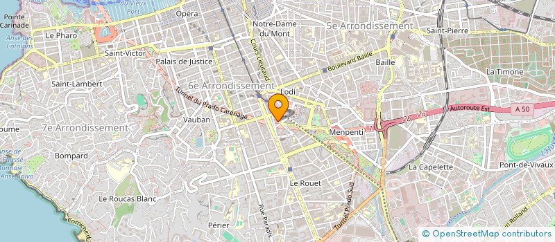 localisation de l'entreprise MONSIEUR FLORIAN BLANDIN  MARSEILLE