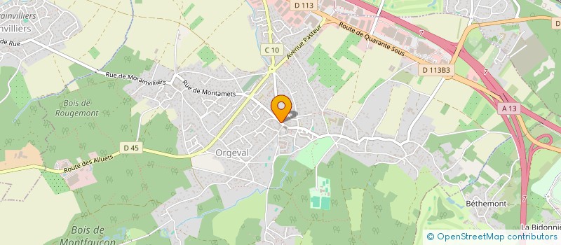 localisation de l'entreprise MONSIEUR FLORIAN BLUM  ORGEVAL