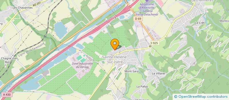 localisation de l'entreprise MONSIEUR FLORIAN BODART  SAINTE-HELENE-SUR-ISERE