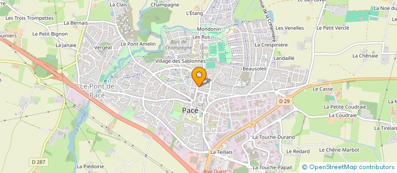 localisation de l'entreprise MONSIEUR FLORIAN BOHIN  SAINT-MEEN-LE-GRAND