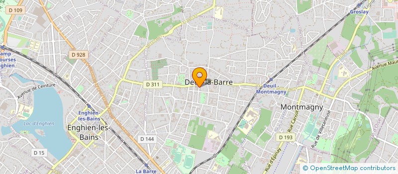localisation de l'entreprise MONSIEUR FLORIAN BOISAUBERT à DEUIL-LA-BARRE