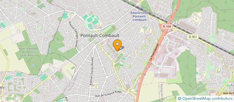 localisation de l'entreprise MONSIEUR FLORIAN BOJAN à PONTAULT-COMBAULT