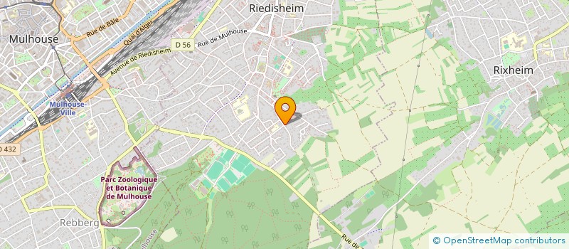 localisation de l'entreprise MONSIEUR FLORIAN BOMBARD  RIEDISHEIM