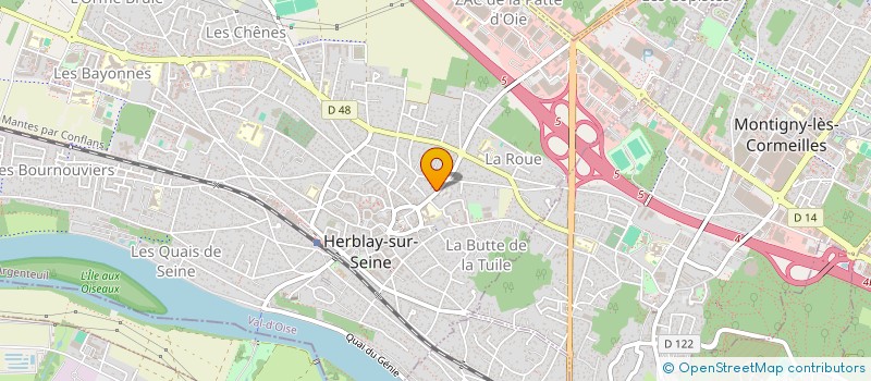 localisation de l'entreprise MONSIEUR FLORIAN BONASERA  HERBLAY-SUR-SEINE