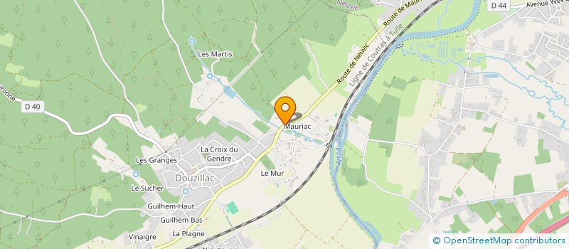 localisation de l'entreprise MONSIEUR FLORIAN BONHOURE  DOUZILLAC