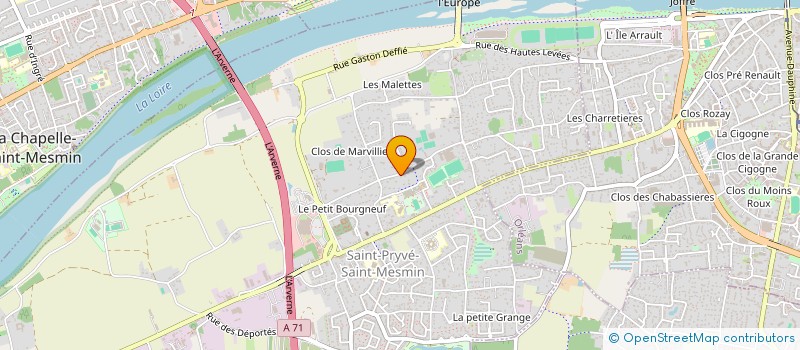 localisation de l'entreprise MONSIEUR FLORIAN BONIN à SAINT-PRYVE-SAINT-MESMIN