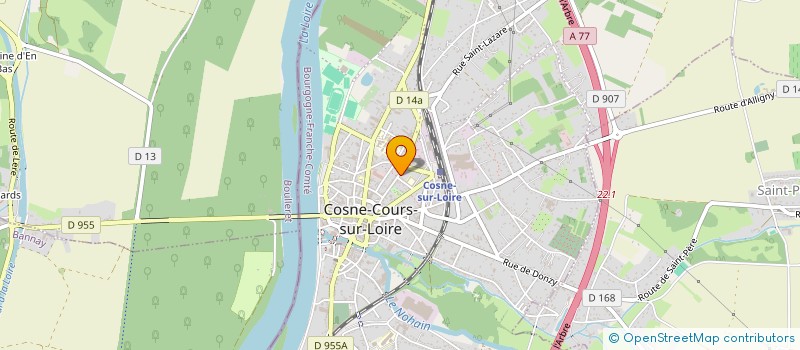 localisation de l'entreprise MONSIEUR FLORIAN BONNET à COSNE-COURS-SUR-LOIRE