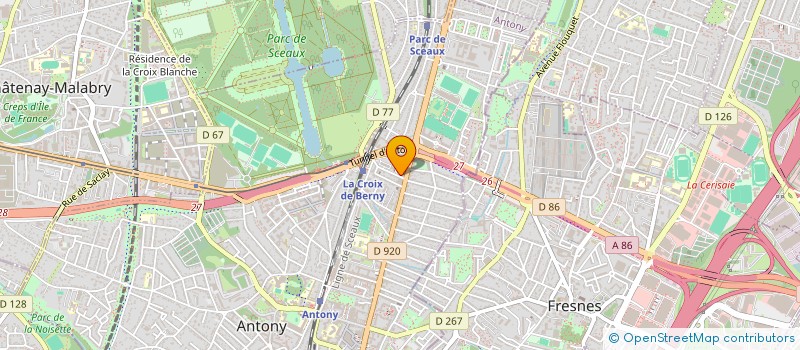 localisation de l'entreprise MONSIEUR FLORIAN BONNET à ANTONY