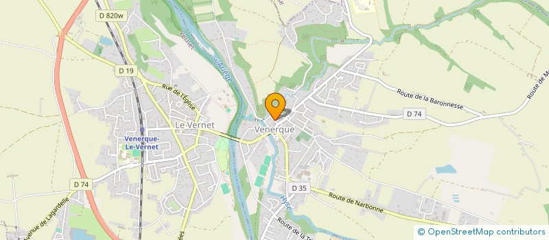 localisation de l'entreprise MONSIEUR FLORIAN BORDEAU à VENERQUE