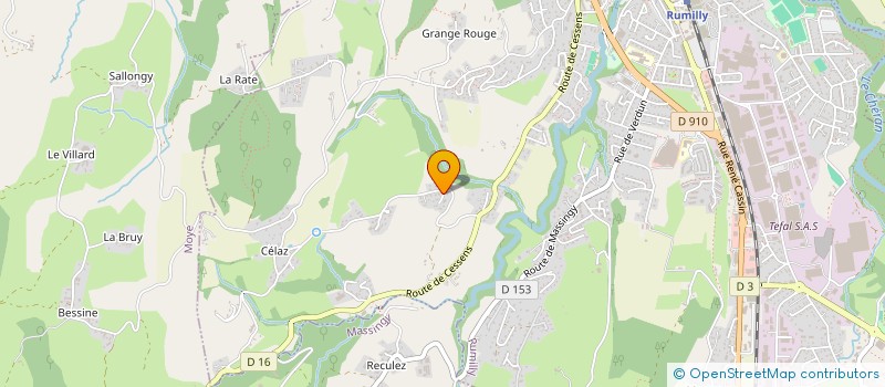 localisation de l'entreprise MONSIEUR FLORIAN BORDONE  RUMILLY