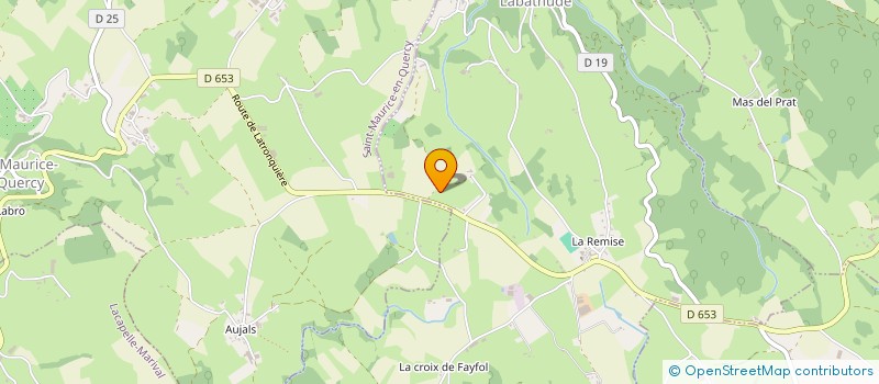 localisation de l'entreprise MONSIEUR FLORIAN BORIE  LABATHUDE