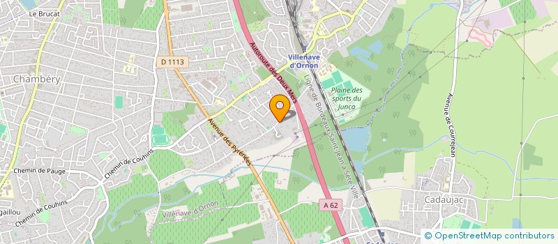 localisation de l'entreprise MONSIEUR FLORIAN BOSVIEL  VILLENAVE-D'ORNON