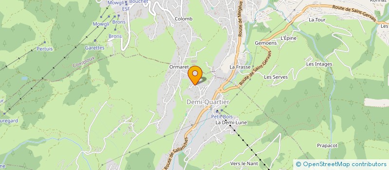 localisation de l'entreprise MONSIEUR FLORIAN BOTTOLLIER DEPOIS  DEMI-QUARTIER