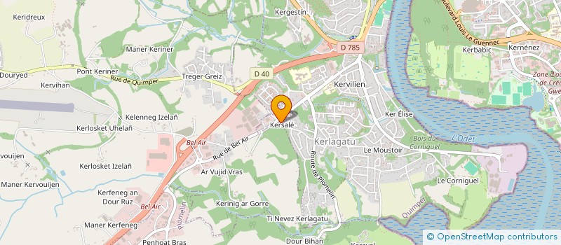 localisation de l'entreprise MONSIEUR FLORIAN BOUARD à QUIMPER