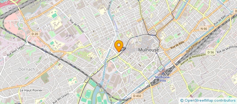 localisation de l'entreprise MONSIEUR FLORIAN BOUBEKA SCHMITT  MULHOUSE