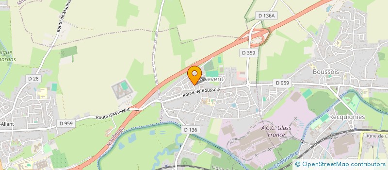localisation de l'entreprise MONSIEUR FLORIAN BOUDERBANE  ASSEVENT