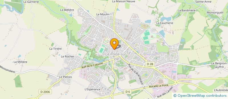 localisation de l'entreprise MONSIEUR FLORIAN BOUDET à LE POIRE-SUR-VIE
