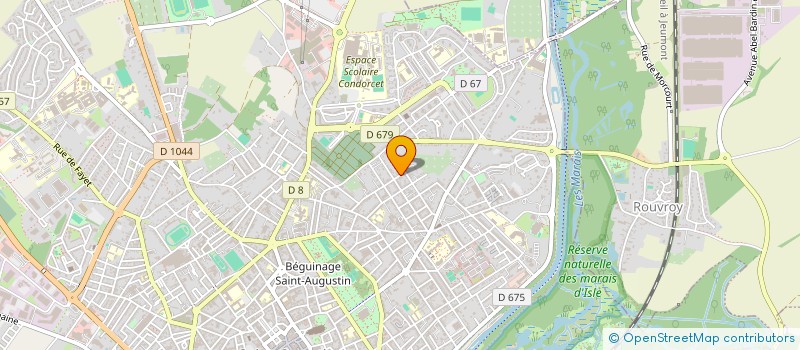 localisation de l'entreprise MONSIEUR FLORIAN BOUDOUX à SAINT-QUENTIN