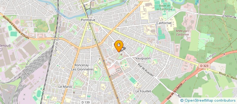 localisation de l'entreprise MONSIEUR FLORIAN BOUESTE  LE MANS