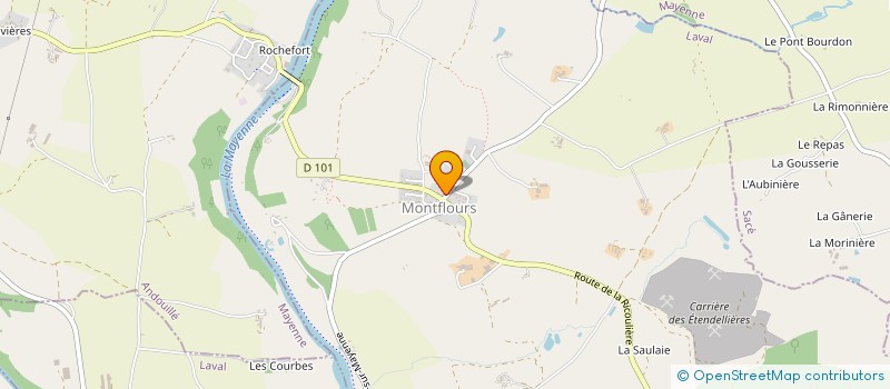 localisation de l'entreprise MONSIEUR FLORIAN BOUILLON  MONTFLOURS
