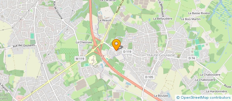 localisation de l'entreprise MONSIEUR FLORIAN BOUINEAU  LES LANDES-GENUSSON