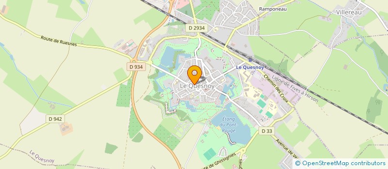 localisation de l'entreprise MONSIEUR FLORIAN BOULANGER  LE QUESNOY