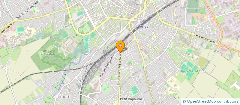 localisation de l'entreprise MONSIEUR FLORIAN BOULANT à ARRAS
