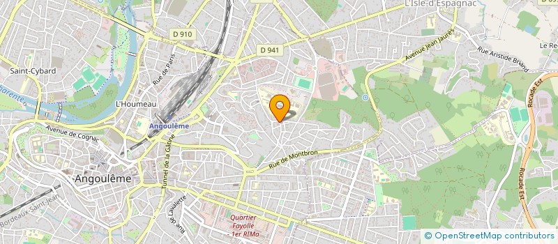 localisation de l'entreprise MONSIEUR FLORIAN BOULESTIER à ANGOULEME