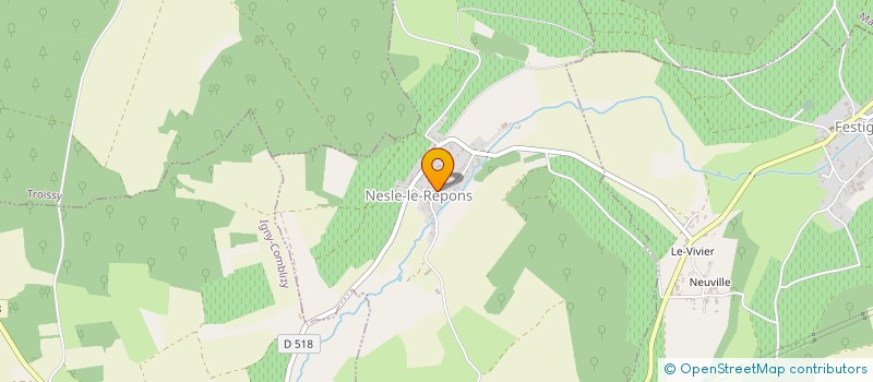 localisation de l'entreprise MONSIEUR FLORIAN BOULOGNE à NESLE-LE-REPONS