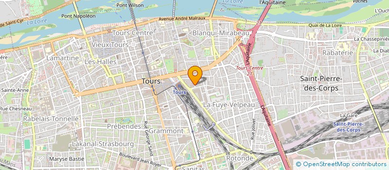 localisation de l'entreprise MONSIEUR FLORIAN BOURGEOIS à TOURS