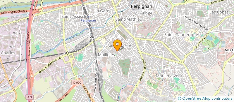 localisation de l'entreprise MONSIEUR FLORIAN BOURGIN  PERPIGNAN