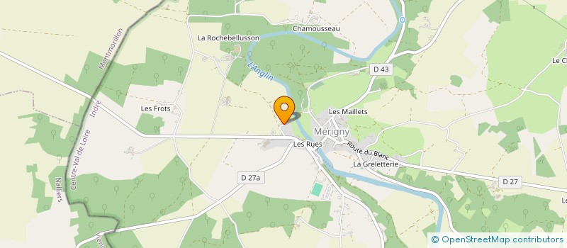 localisation de l'entreprise MONSIEUR FLORIAN BOUTIN à MERIGNY