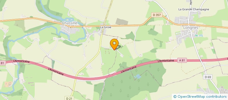 localisation de l'entreprise MONSIEUR FLORIAN BOUVET  LONGNES