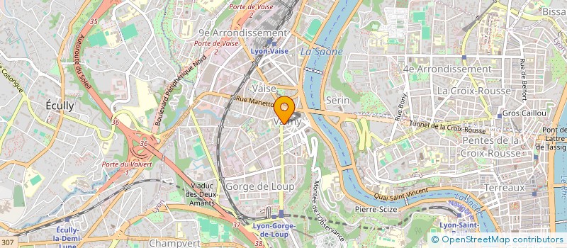 localisation de l'entreprise MONSIEUR FLORIAN BRACAU  LYON