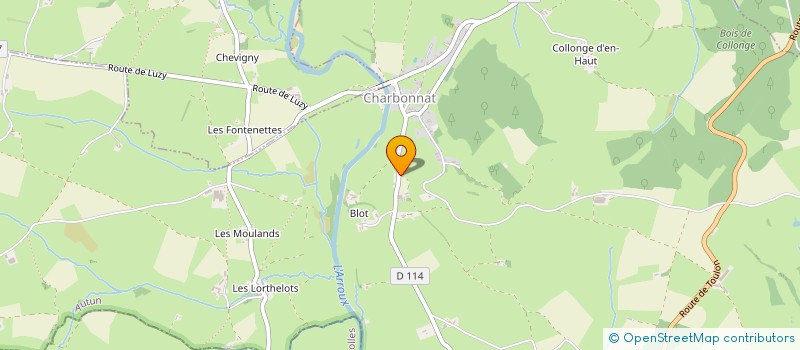 localisation de l'entreprise MONSIEUR FLORIAN BRENDEL  CHARBONNAT