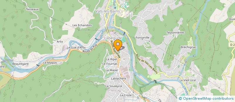 localisation de l'entreprise MONSIEUR FLORIAN BRESSI  LABEGUDE