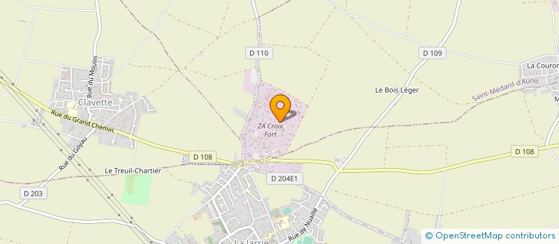 localisation de l'entreprise MONSIEUR FLORIAN BRET  SAINT-MEDARD-D'AUNIS