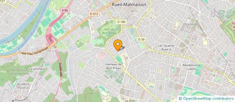 localisation de l'entreprise MONSIEUR FLORIAN BRETON  RUEIL-MALMAISON