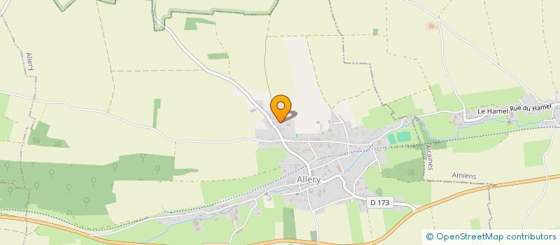 localisation de l'entreprise MONSIEUR FLORIAN BRICHE  ALLERY